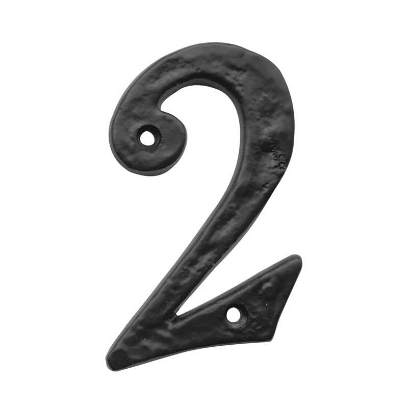 Antique Door Numerals 2 No. 2