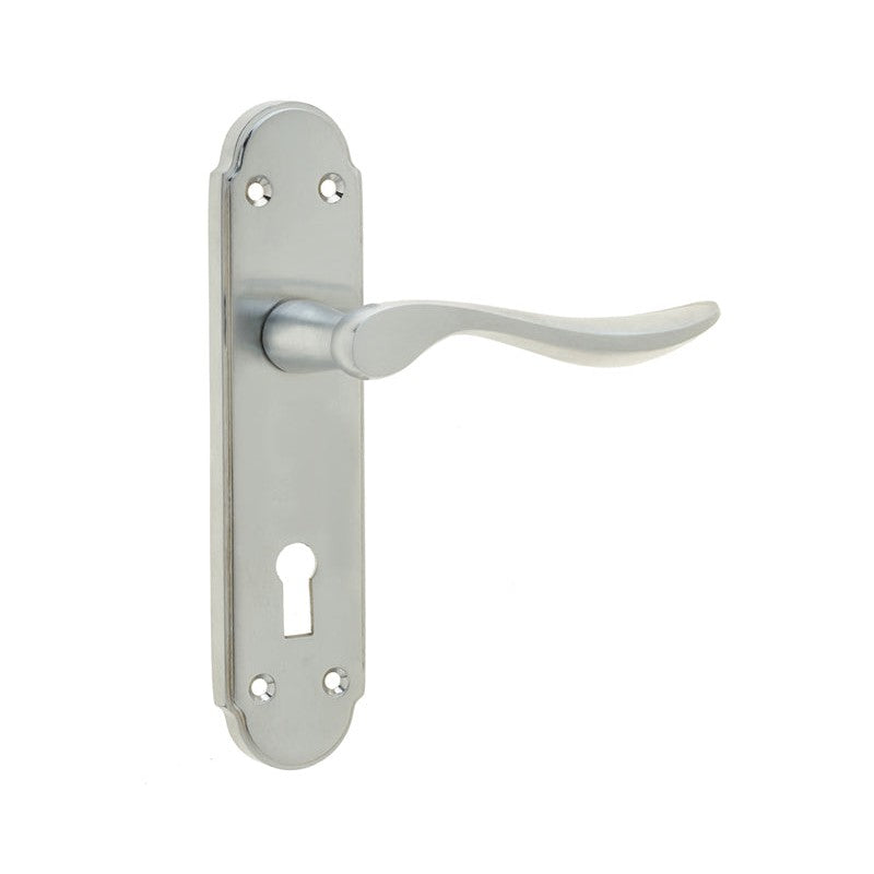 Henley Suite Door Handle on Lockplate