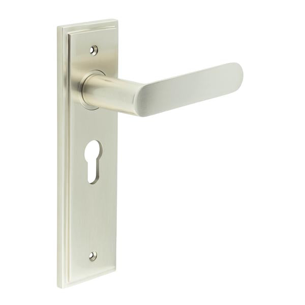 Kensington Door Handle Euro Backplate