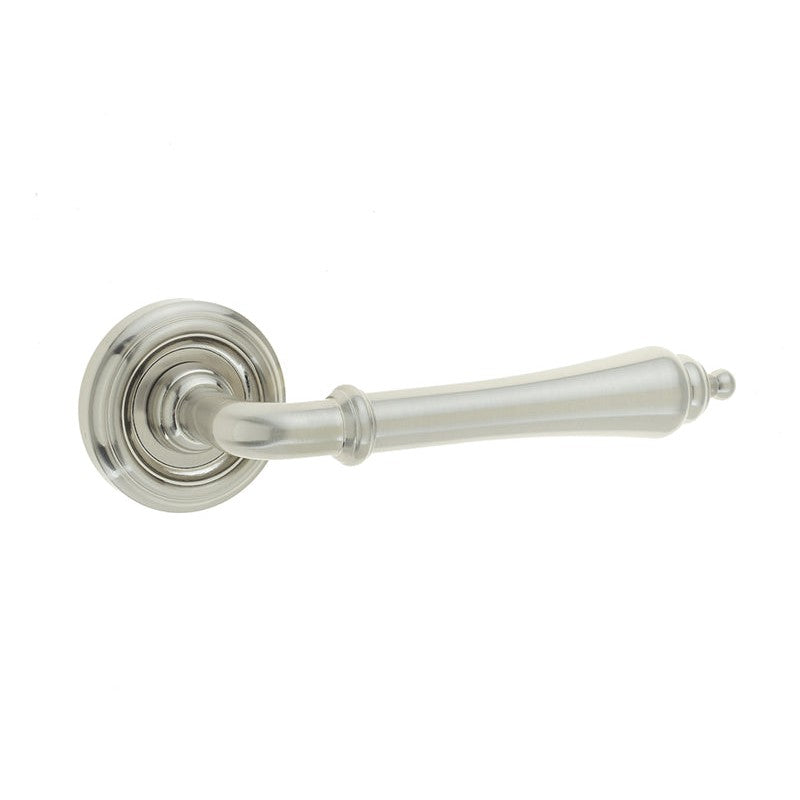 Camille Door Handle on Rose