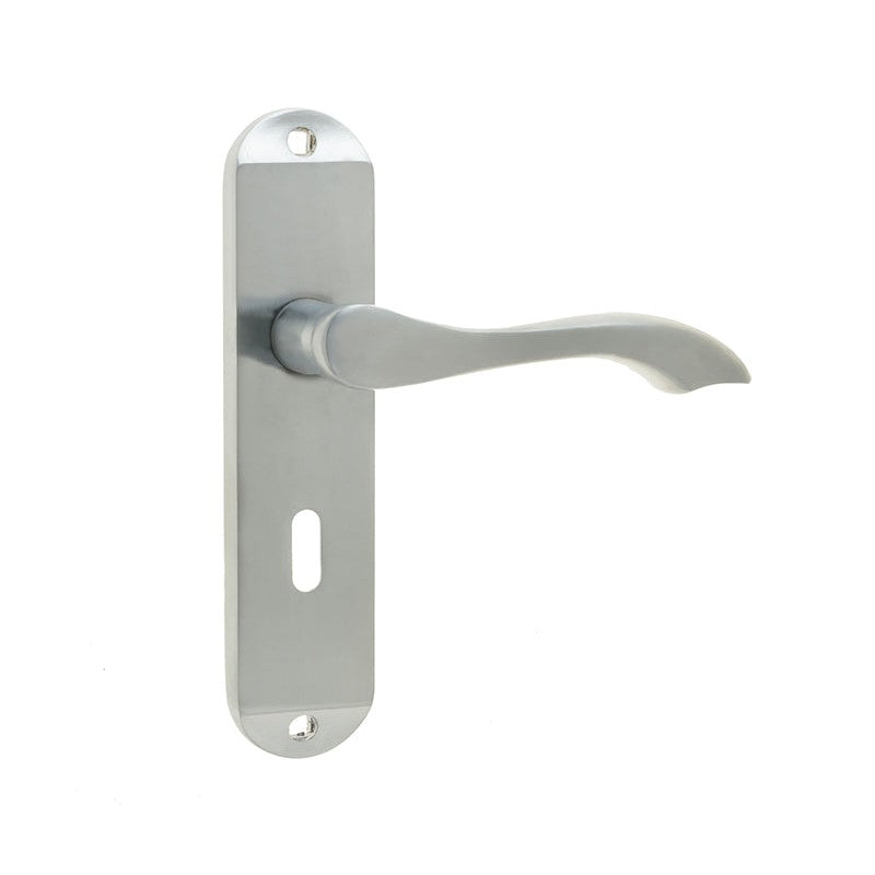 Broadway Suite Door Handle on Lockplate