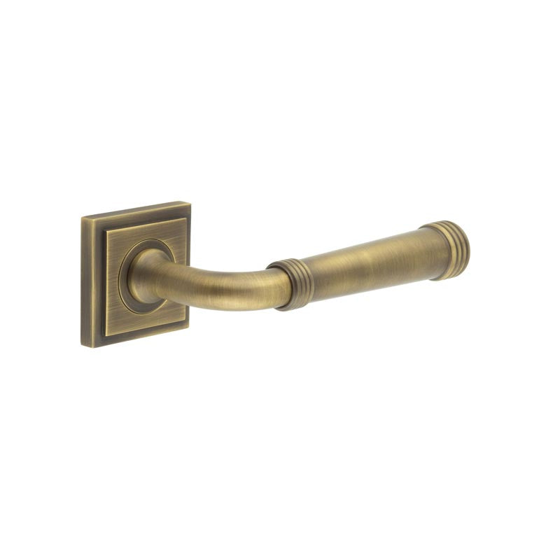 Highgate Door Handles Square Stepped Rose