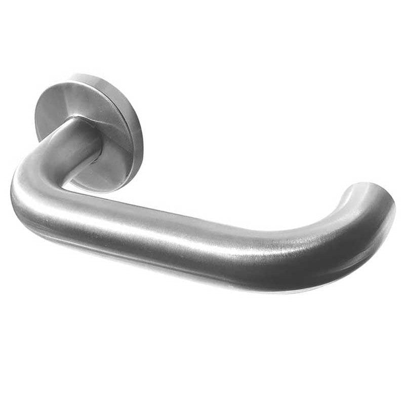 Orbit 19mm Door Handle on 5mm Sprung Rose Grade 304