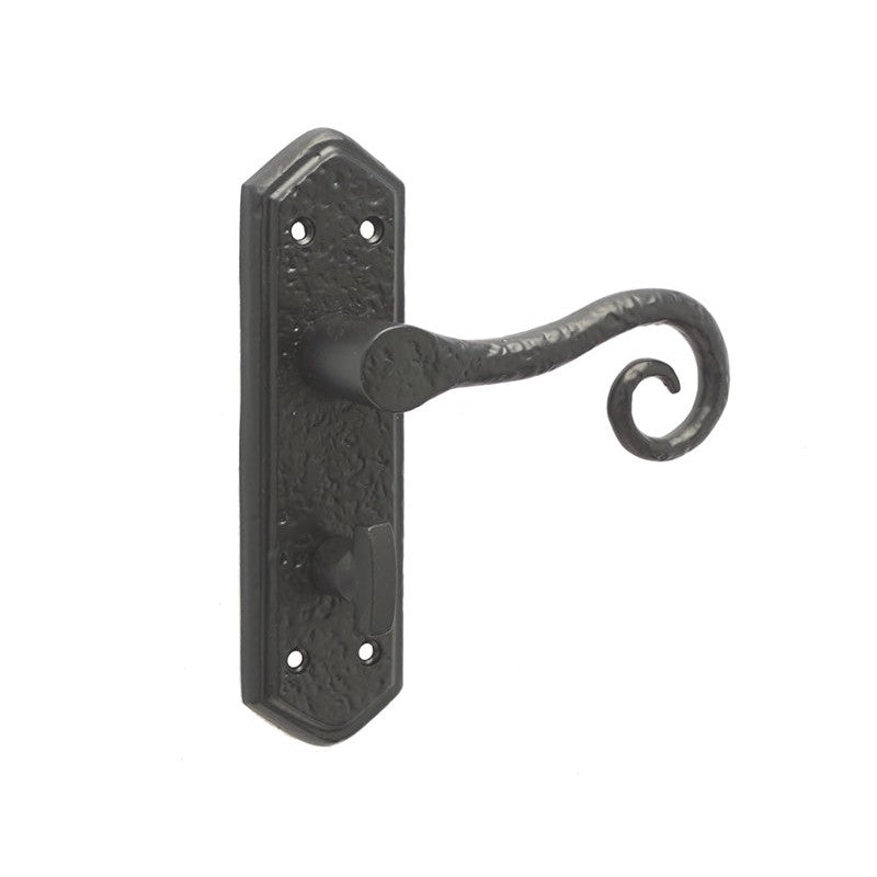 Royal Suite Door Handle on Bathroom Plate