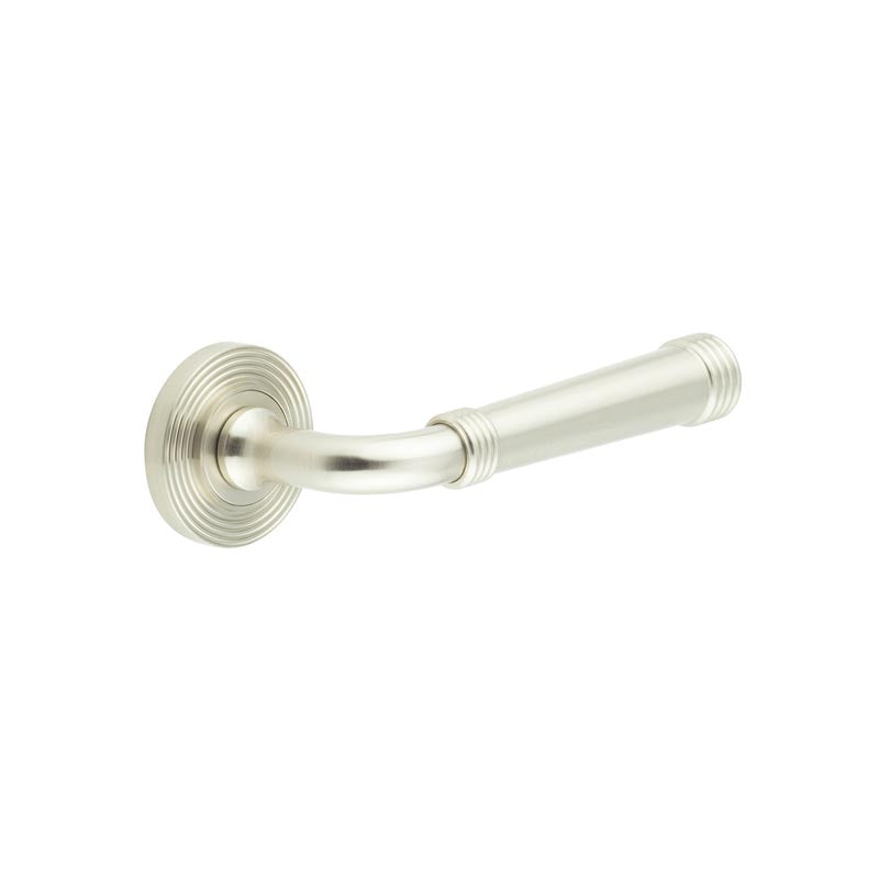 Highgate Door Handles Reeded Rose