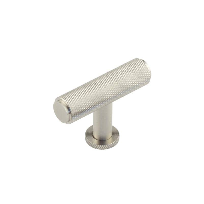Piccadilly Knurled T Bar Cupboard Knobs