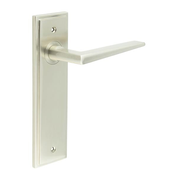 Mayfair Door Handle Latch Backplate
