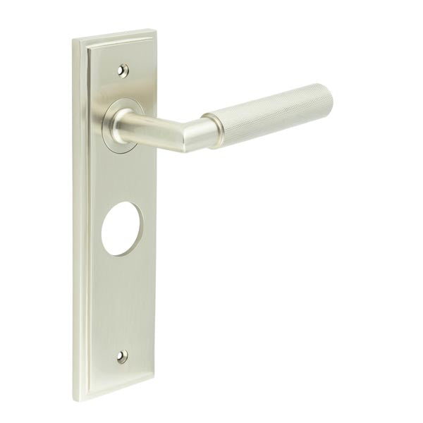 Piccadilly Door Handle Bathroom Backplate