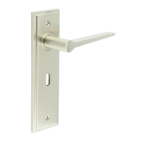Knightbridge Door Handle Lock Backplate