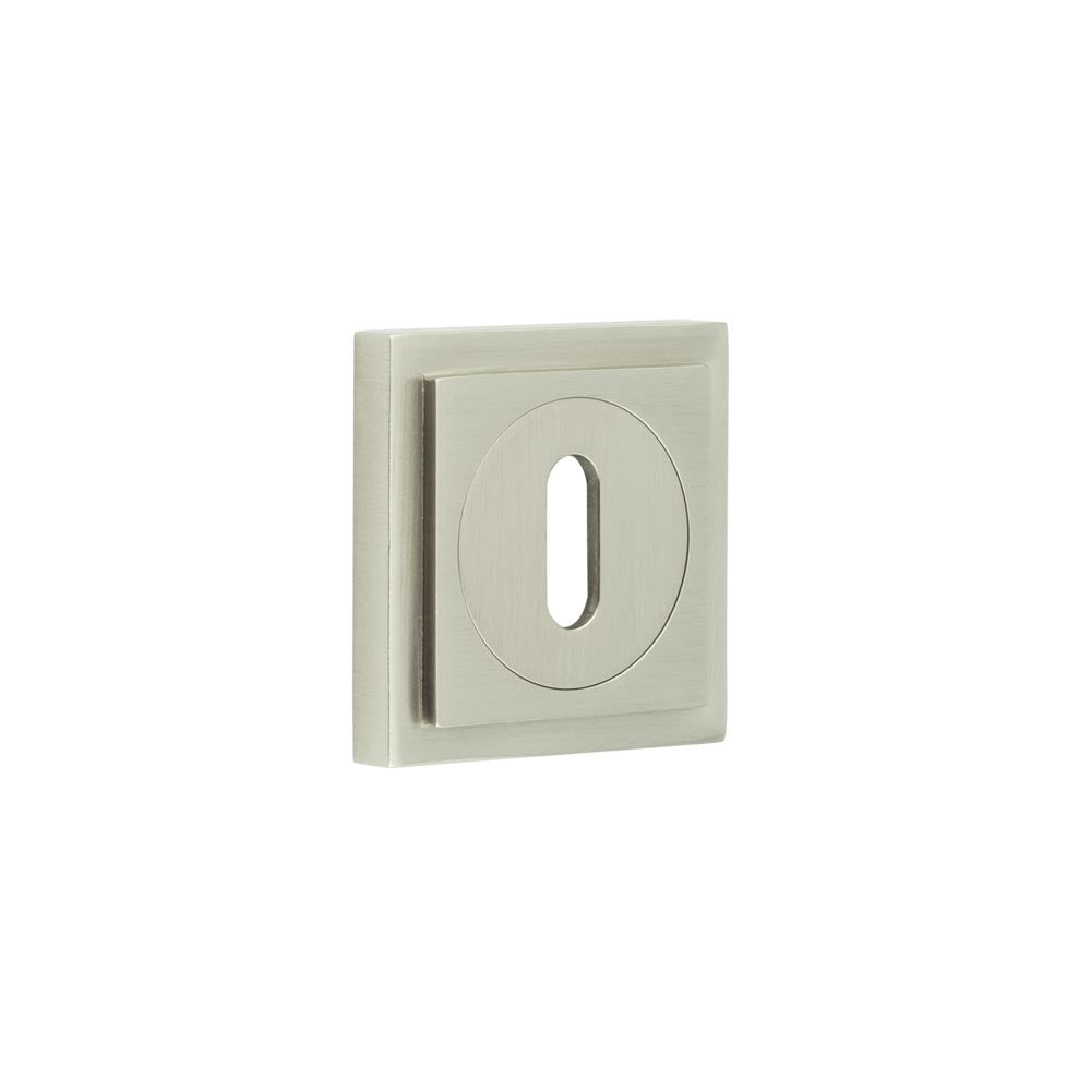 Burlington Standard Keyway Escutcheons Square Stepped Rose