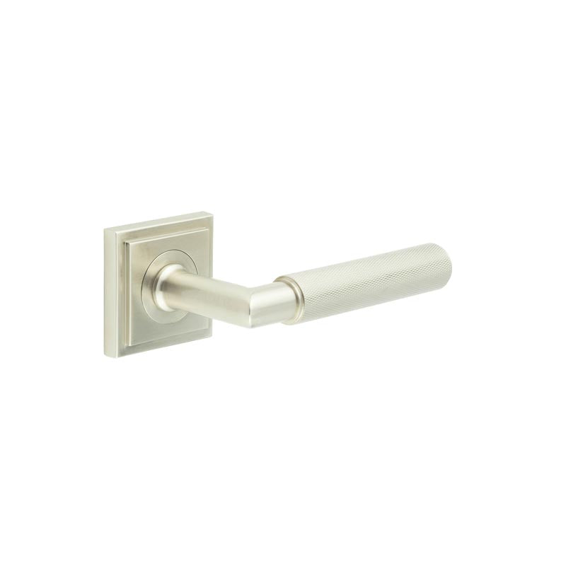 Piccadilly Door Handle on Square Stepped