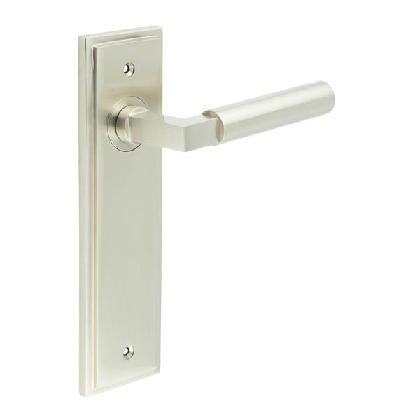 Westminster Door Handle Latch Backplate