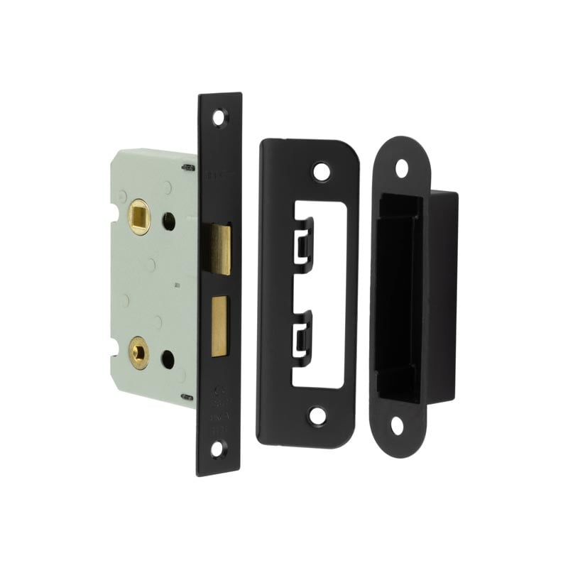 Black Door Locks & Latches