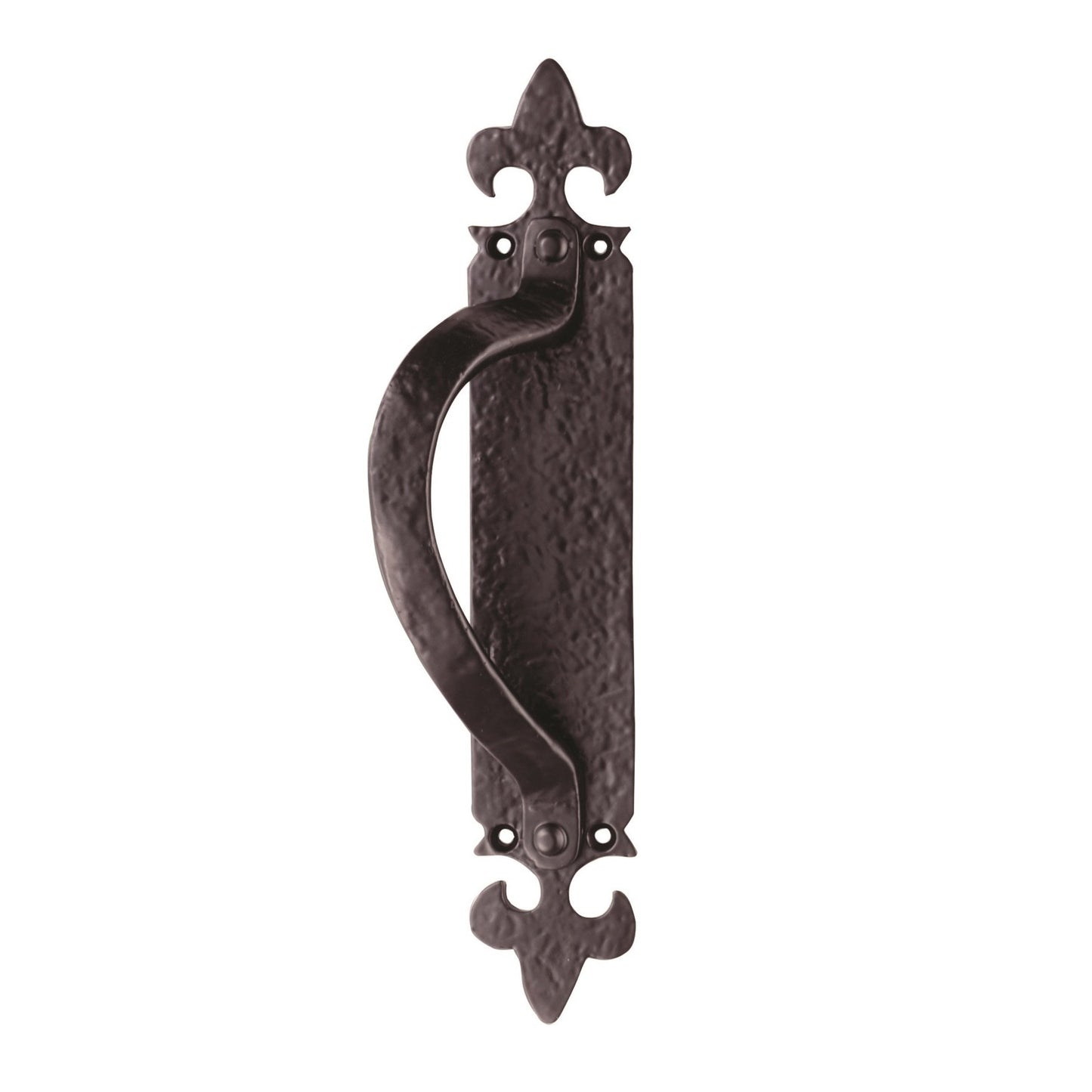 Offset Pull Handle on Backplate Left Hand