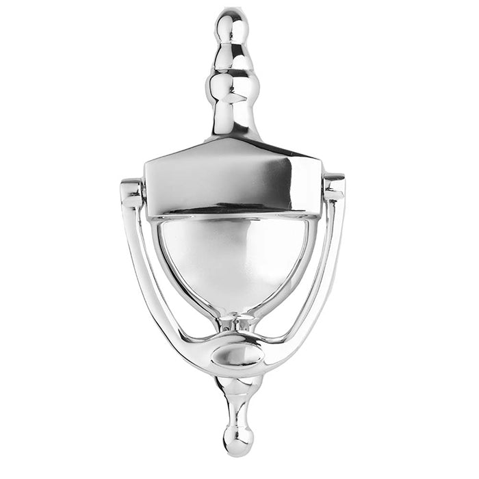 Victorian Urn Door Knocker 152mm Polished Chrome