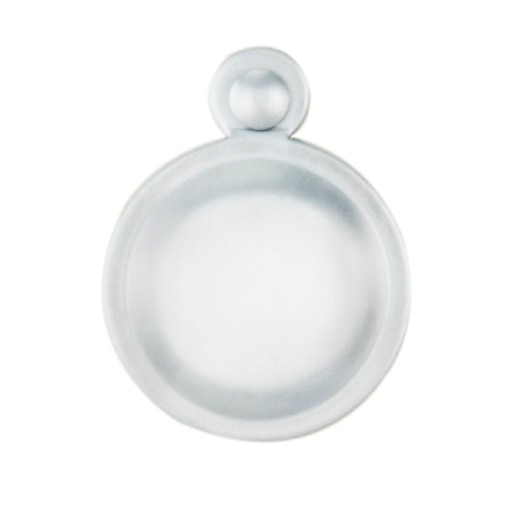 Covered Escutcheon Satin Chrome