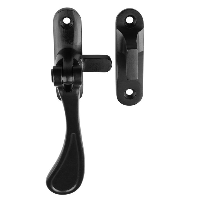 Casement Fastener Reversible Matt Black
