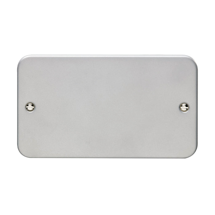 Utility Double Blank Plate - Grey