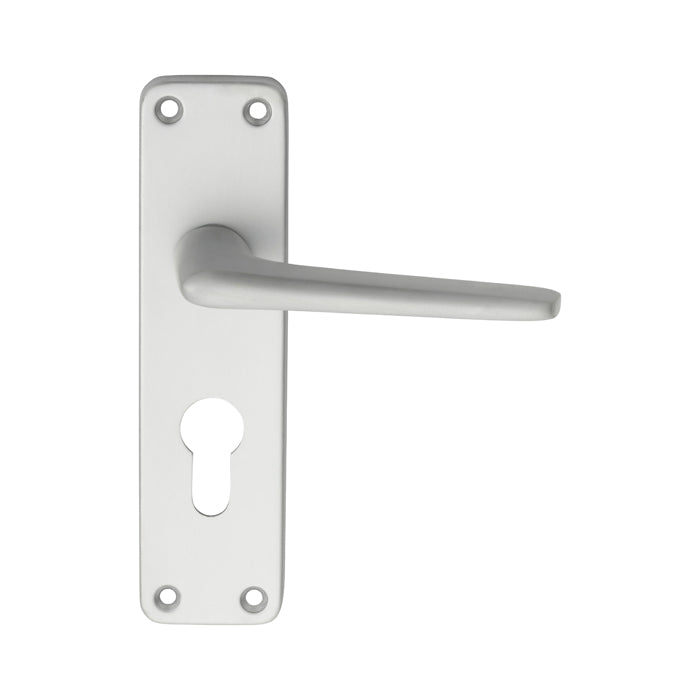 Aluminium Lever on Euro Lock Backplate