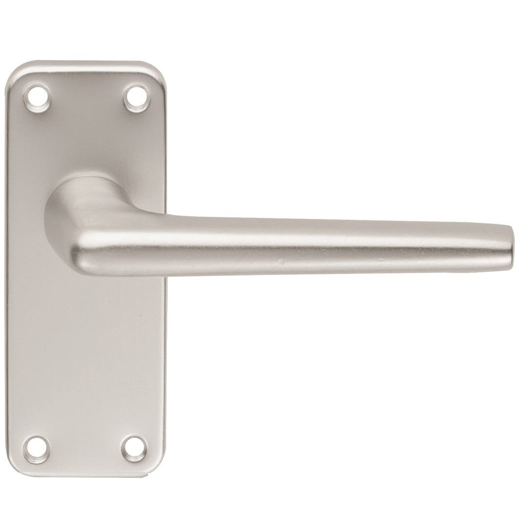 Aluminium Lever on Latch Backplate
