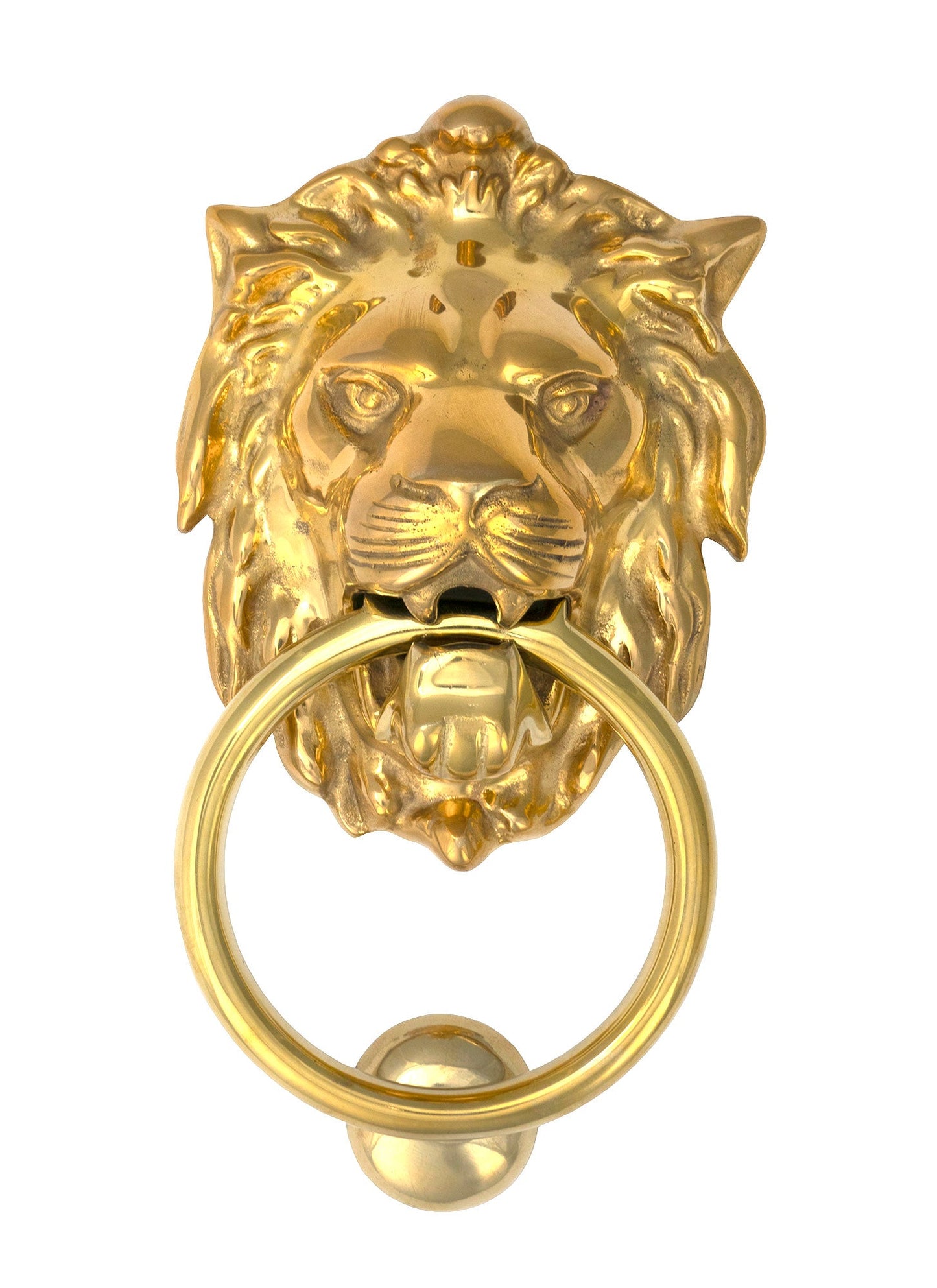 Lions Head Door Knocker