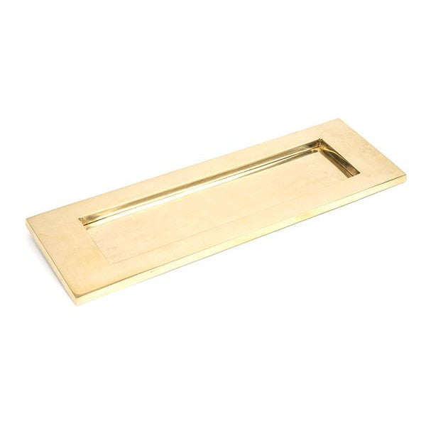 Polished Brass Large Letter Plate