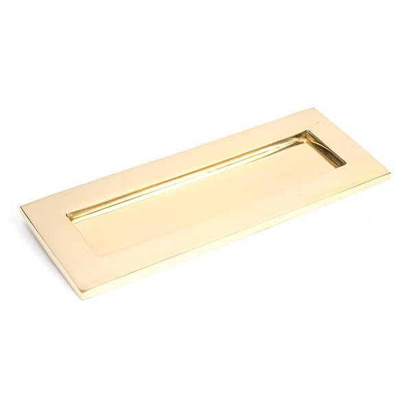 Polished Brass Small Letter Plate