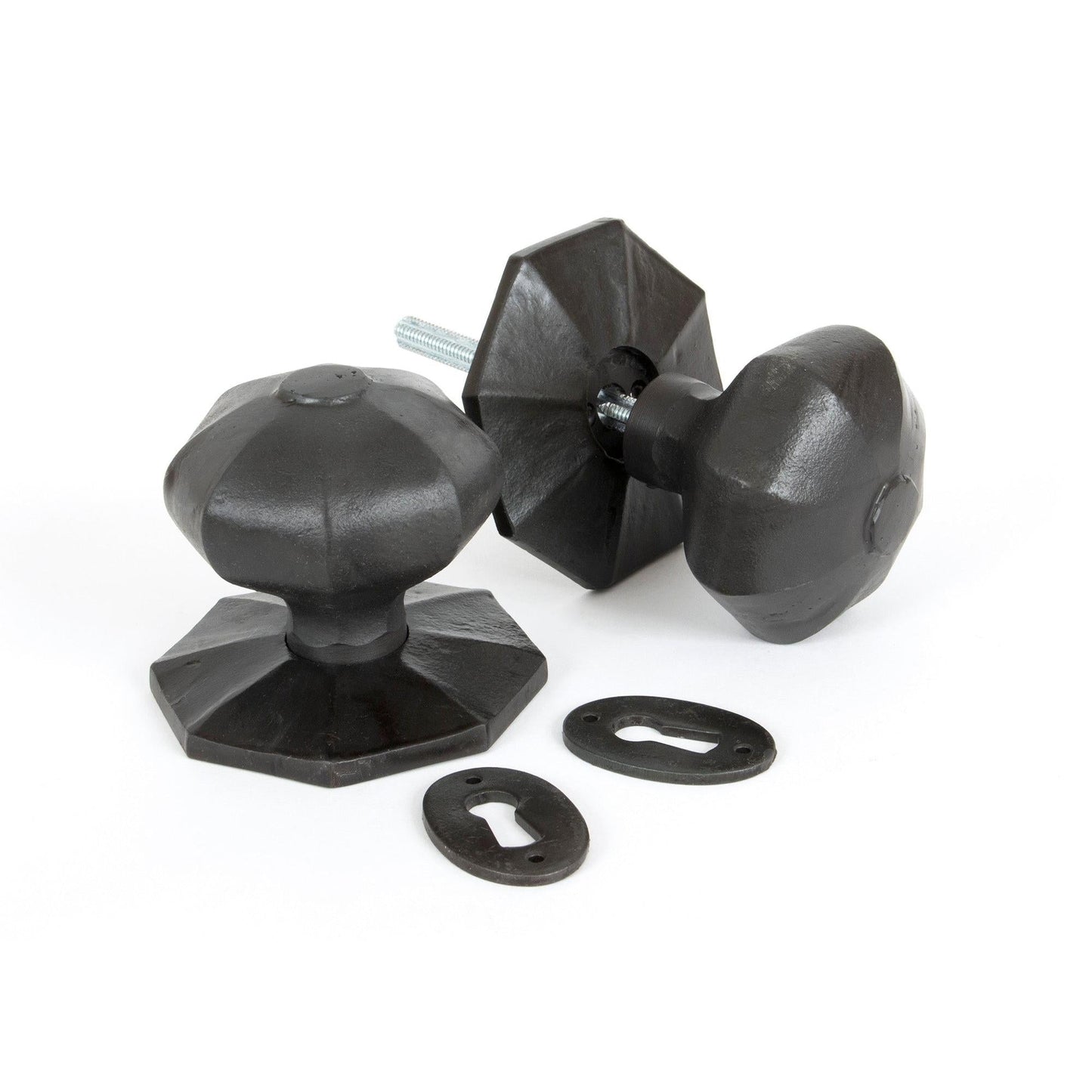 Octagonal Mortice/Rim Knob Set