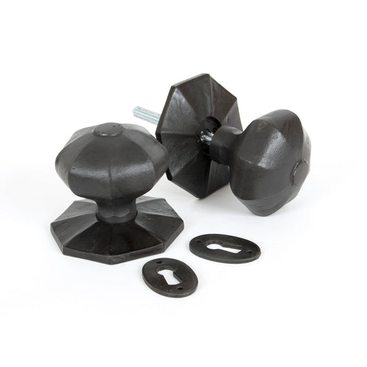 Octagonal Mortice/Rim Knob Set