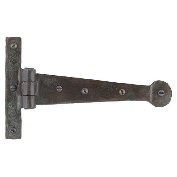 Beeswax 6" Penny End T Hinge (pair)