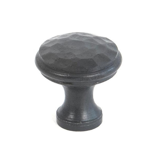 Beeswax Hammered Cabinet Knob - Small