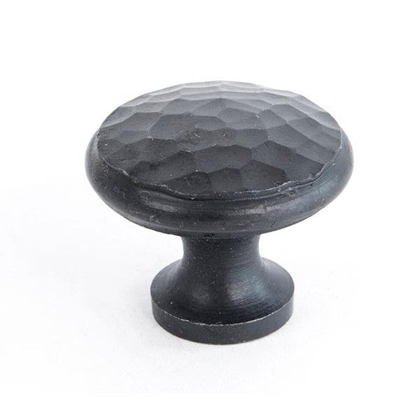 Beeswax Hammered Cabinet Knob - Medium