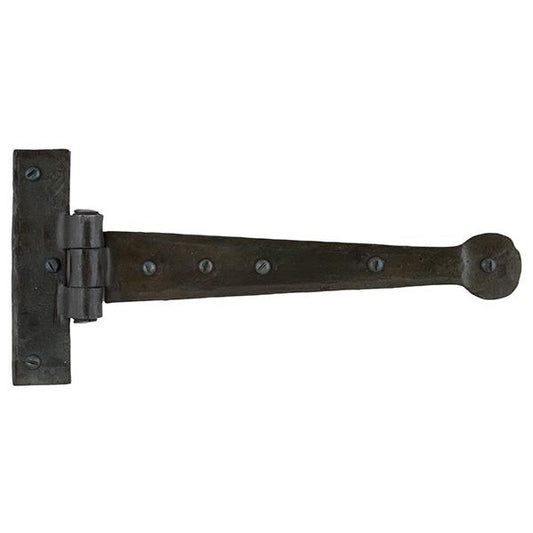 Beeswax 9" Penny End T Hinge (pair)