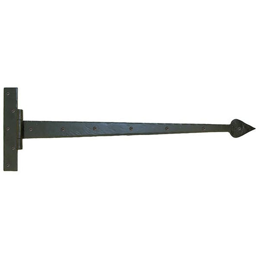 Black 36" Barn Door T Hinge (pair)