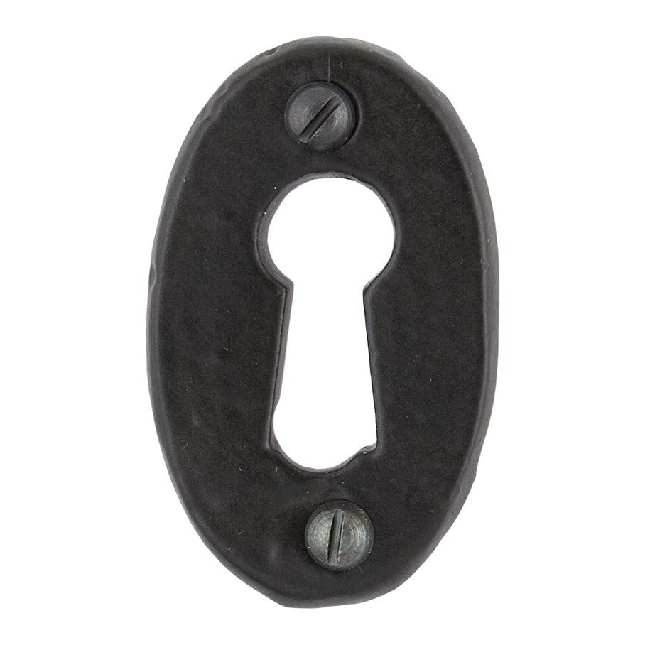 Black Oval Escutcheon