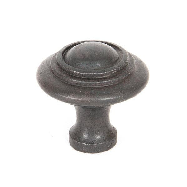 Beeswax Ringed Cabinet Knob - Large