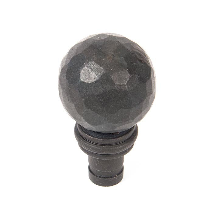 Beeswax Hammered Ball Curtain Finial (pair)