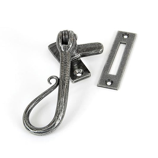 Pewter Shepherd's Crook Fastener