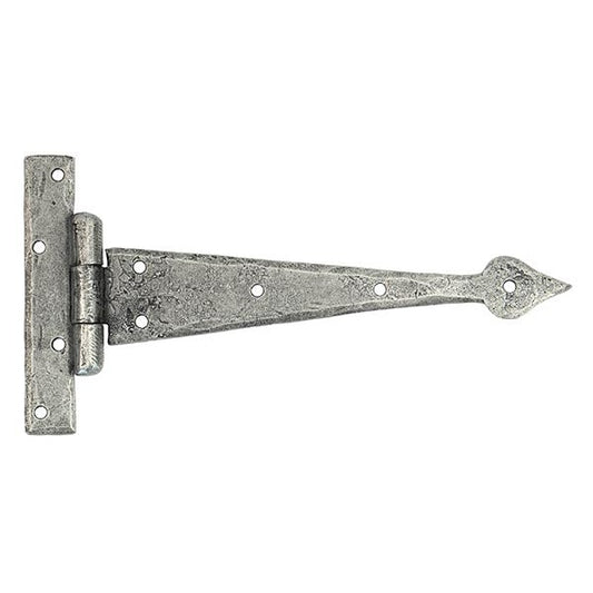 Pewter 9" Arrow Head T Hinge (pair)