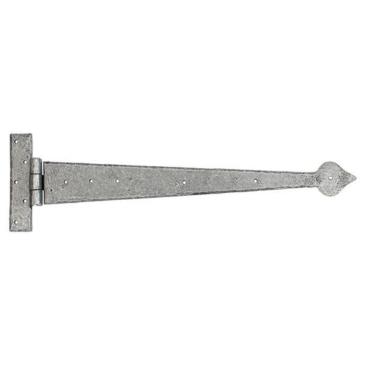 Pewter 22" Arrow Head T Hinge (pair)