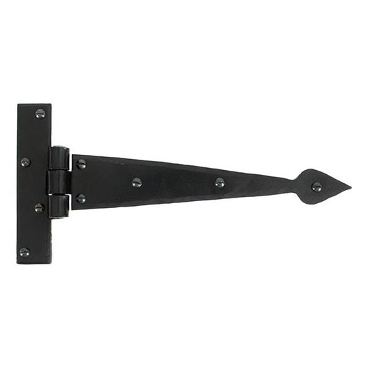 Black 9" Arrow Head T Hinge (pair)