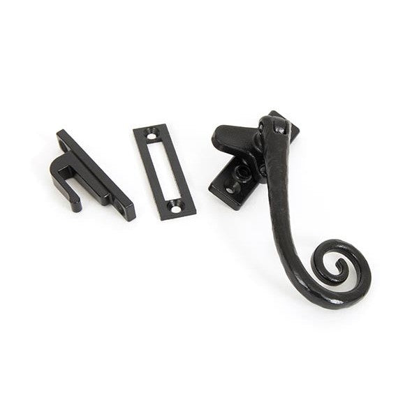 Black Locking Deluxe Monkeytail Fastener - RH