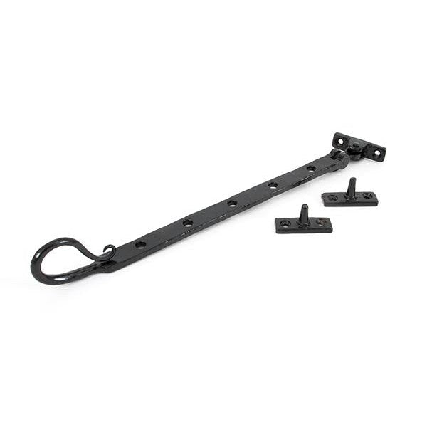 Black 12" Shepherd's Crook Stay