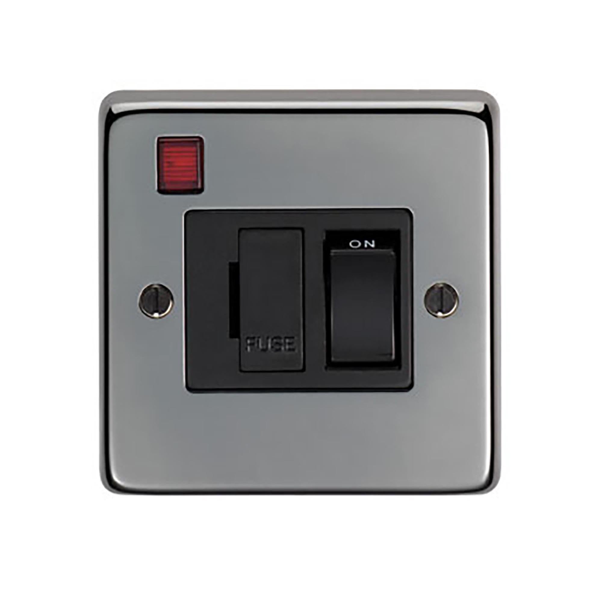 13 Amp Fused Switch + Neon – Handles & Knobs Direct