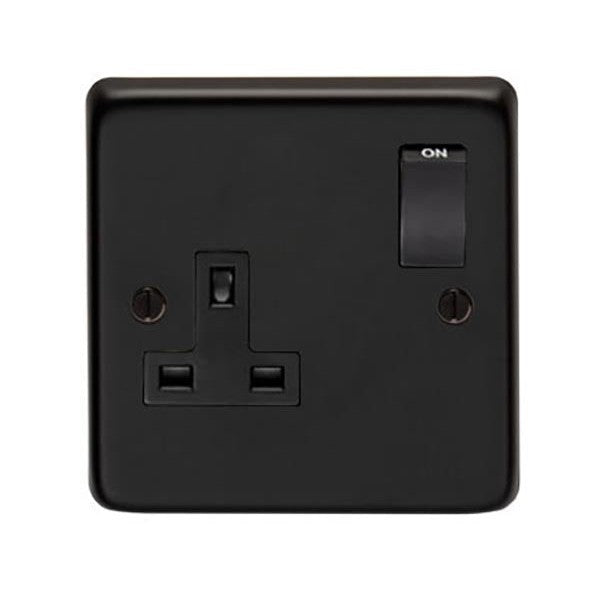 MB Single 13 Amp Switched Socket