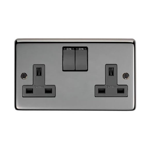 BN Double 13 Amp Switched Socket