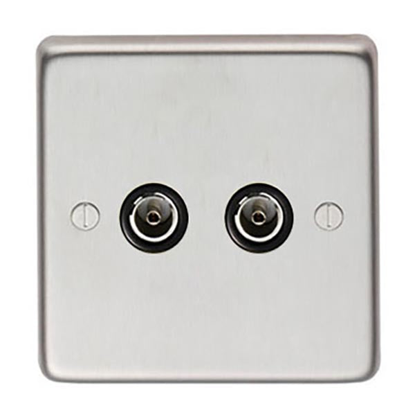 SSS Double TV Socket