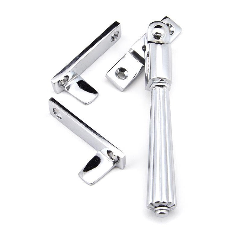 Polished Chrome Night-Vent Locking Hinton Fastener