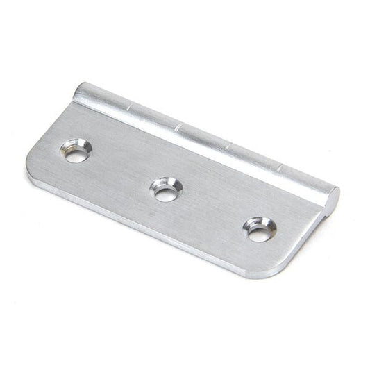 Satin Chrome 3" Dummy Butt Hinge (Single)