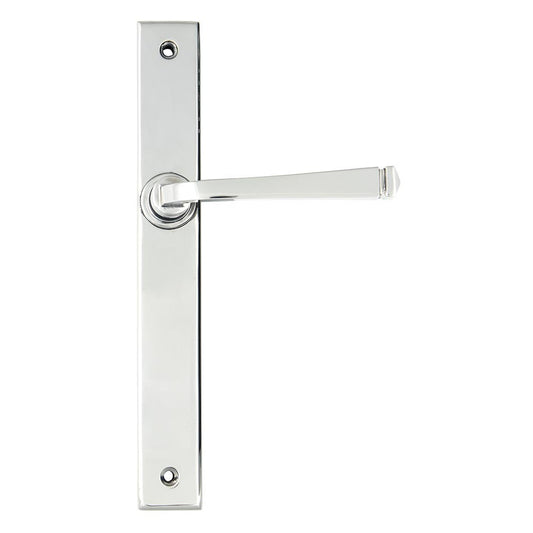 Polished Chrome Avon Slimline Lever Espag. Latch Set